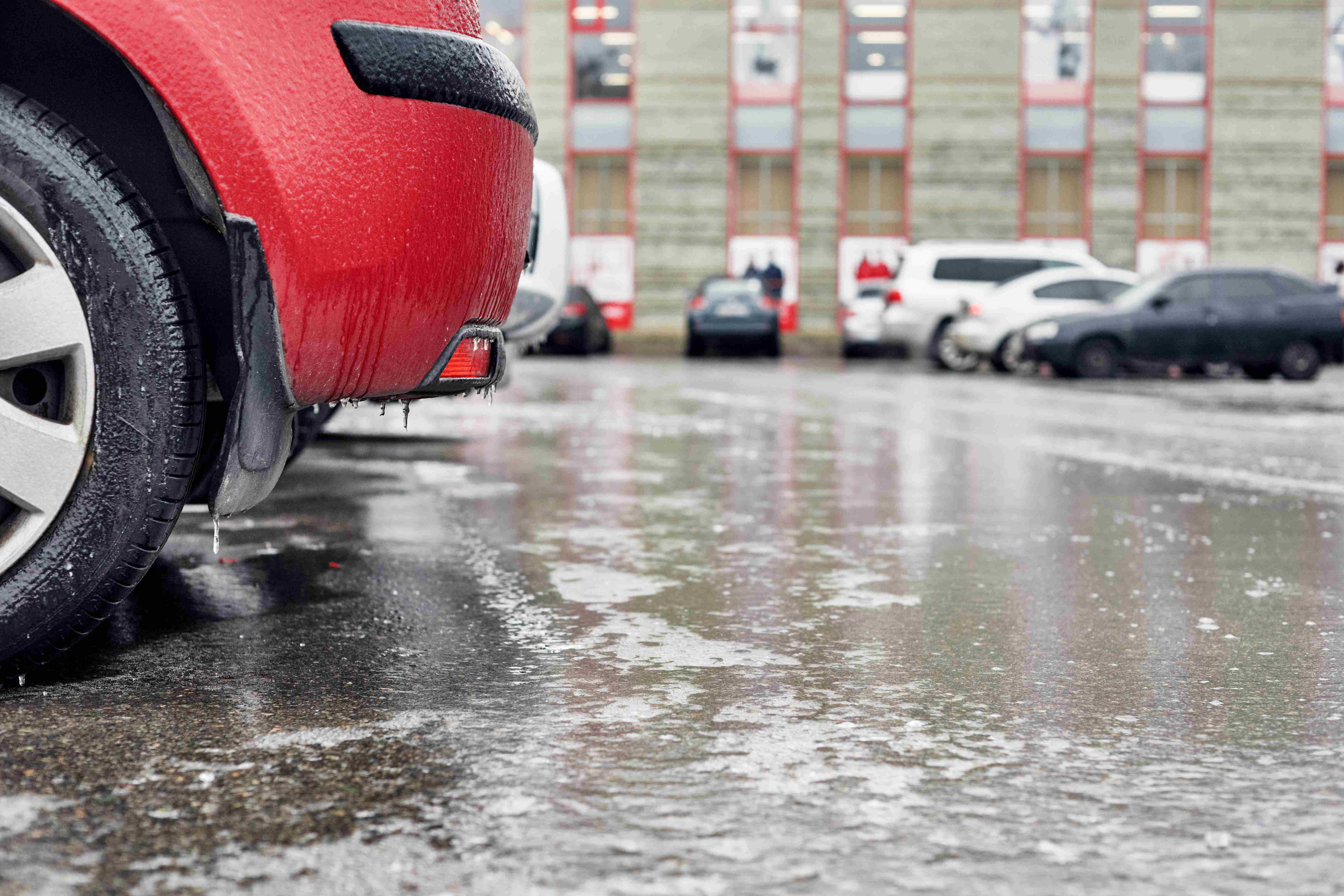 Verglas : Un véritable danger lors de la conduite. 